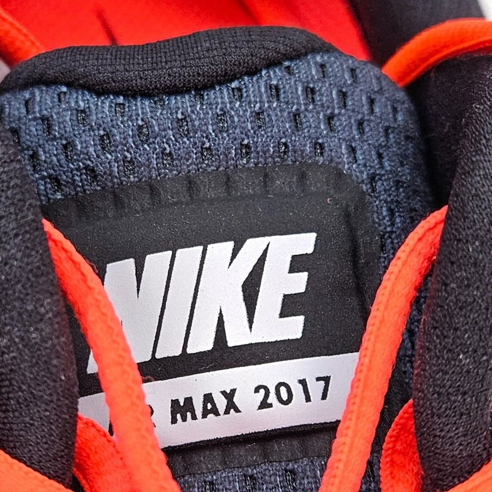 Nike Air Max 2017 Men's Running Training Sneaker Shoe Bright Crimson 849559-600 - Picture 4 of 8